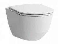 LAUFEN 2096.6 PRO Rimless 8.2096.6.000.000.1 Унитаз Подвесная без ободка + 8.9395.6.300.000.1 сиденье с крышкой SOFT CLOSE Швейцария 3 сорт