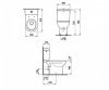 Купити Laufen pro rimless H8679500008701 ободковий унітаз відгуки компакт Slim Soft Close H86795 в Києві vannaja.kiev.ua