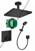 Купить Hansgrohe черная душевая система 1032670 (26250670 + 15763670) Raindance ShowerSelect скрытого монтажа комплект Цвет черный матовый Matt Black в Киеве vannaja.kiev.ua