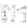 Купить Hansgrohe Logis Loop 1062017 Набор Смесителей для Ванны Умывальник 100 Logis Loop 71151000+71244000+27353400 в Киеве vannaja.kiev.ua