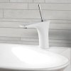 HANSGROHE 15074400 PuraVida 150744 Смеситель для Раковины Однорычажный ComfortZone 110 Цвет Белый / Хром Купить HANSGROHE 15074400 PuraVida 150744 Смеситель для Раковины Однорычажный ComfortZone 110 Цвет Белый / Хром в Киеве vannaja.kiev.ua