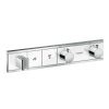 HANSGROHE 15355400 Термостат для душа RainSelect 153554 з 2 кнопками білий / хром Купити HANSGROHE 15355400 Термостат для душа RainSelect 153554 з 2 кнопками білий / хром в Києві vannaja.kiev.ua
