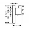 Hansgrohe 15742000 ShowerSelect S Highflow 15742 Змішувач для душу термостат Купить Hansgrohe 15742000 ShowerSelect S Highflow 15742 Змішувач для душу термостат в Киеве vannaja.kiev.ua