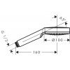 Hansgrohe 26331400 Crometta 1jet 263314 Лейка для Душа Цвет белый/хром Купить Hansgrohe 26331400 Crometta 1jet 263314 Лейка для Душа Цвет белый/хром в Киеве vannaja.kiev.ua