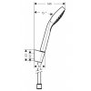 Hansgrohe 26413400 Croma Select E 264134 Душовий Набір з настінний тримач ручним душем з трьома типами струменя і душовим шлангом 1600 мм, колір хром Купити Hansgrohe 26413400 Croma Select E 264134 Душовий Набір з настінний тримач ручним душем з трьома типами струменя і душовим шлангом 1600 мм, колір хром в Києві vannaja.kiev.ua