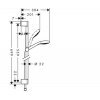 Hansgrohe 26560400 Croma Select S Multi 265604 Душовий Набір з Штангою 650 мм Ручним Душем (три тип струменя) Колір - Білий / Хром Купити Hansgrohe 26560400 Croma Select S Multi 265604 Душовий Набір з Штангою 650 мм Ручним Душем (три тип струменя) Колір - Білий / Хром в Києві vannaja.kiev.ua