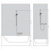 Купить Hansgrohe 26620400 Raindance 266204 Select E 120 Душевой Набор (Белый/Хром) в Киеве vannaja.kiev.ua