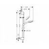 Hansgrohe 26650400 Crometta 100 266504 Душевой Набор 65 см Ручным душем (три типа струи), душевым шлангом 1600 мм Цвет Хром Купить Hansgrohe 26650400 Crometta 100 266504 Душевой Набор 65 см Ручным душем (три типа струи), душевым шлангом 1600 мм Цвет Хром в Киеве vannaja.kiev.ua