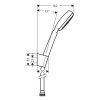 HANSGROHE 31940000 + 26666400 FOCUS E2 Змішувач для Ванни з Душовим набором Гарнітур Crometta-100 Купити HANSGROHE 31940000 + 26666400 FOCUS E2 Змішувач для Ванни з Душовим набором Гарнітур Crometta-100 в Києві vannaja.kiev.ua