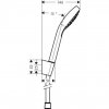 Купити Hansgrohe 26720400 Raindance Select E 267204 Душовий Набір Hansgrohe лійка 120 мм 3 типу струменю хром / білий в Києві vannaja.kiev.ua