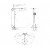Купити Hansgrohe 27114000 Raindance 27114 Select Showerpipe 300 для Душа Хром в Києві vannaja.kiev.ua
