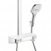 Купить Hansgrohe 27126400 Showerpipe 271264 Душевая Система Raindance Select E 300 2jet Цвет - БЕЛЫЙ / Хром Кнопочное управление) в Киеве vannaja.kiev.ua