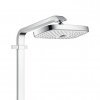 Купить Hansgrohe 27126400 Showerpipe 271264 Душевая Система Raindance Select E 300 2jet Цвет - БЕЛЫЙ / Хром Кнопочное управление) в Киеве vannaja.kiev.ua
