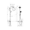 Купити Hansgrohe 27135000 + 71070000 Logis Croma 160 1jet Showerpipe Душова система з термостатом і змішувачем в подарунок в Києві vannaja.kiev.ua