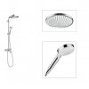 Купить HANSGROHE 27269000 Crometta S 240 1jet Showerpipe 27269 Душевая Cистема однорычажный смеситель обычный кран, Цвет Хром в Киеве vannaja.kiev.ua