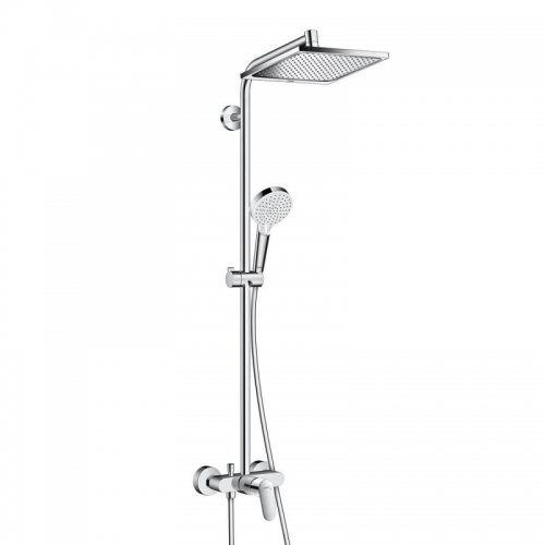 Hansgrohe 27284000 Crometta E 240 1jet Showerpipe Душсистема с однорычажным смесителем 27284 Купить Hansgrohe 27284000 Crometta E 240 1jet Showerpipe Душсистема с однорычажным смесителем 27284 в Киеве vannaja.kiev.ua