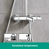 Купити Hansgrohe 27298000 Crometta E 240 1jet Showerpipe 27298 Душова Система з виливу і Термостатом в Києві vannaja.kiev.ua