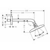 Купити Hansgrohe 27370000 Raindance E 240 AIR 27370 Верхній Душ 251х151 мм з Держателем 223мм в Києві vannaja.kiev.ua