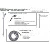 Купить Hansgrohe 27762000 Crometta 27762 Душевая Стойка Hansgrohe 0.9 м. Croma 2Jet/шланг 1,6м. в Киеве vannaja.kiev.ua