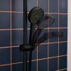 Купить Душевой набор Hansgrohe Activera Select S 2jet EcoSmart, черный матовый (28046670) в Киеве vannaja.kiev.ua