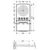 Купить Hansgrohe 28410400 Raindance 284104 Rainfall 240 Air 3jet Верхний Душ с ПОДСВЕТКОЙ Цвет - БЕЛЫЙ ХРОМ в Киеве vannaja.kiev.ua