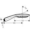 Hansgrohe 28557400 PuraVida 150 3jet Ручний душ 285574 Німеччина Колір - Білий / Хром Купити Hansgrohe 28557400 PuraVida 150 3jet Ручний душ 285574 Німеччина Колір - Білий / Хром в Києві vannaja.kiev.ua