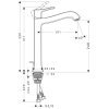 Hansgrohe 31078000 Metris Classic 31078 Смеситель для Раковины Highriser Однорычажный 33,9 см Высокий Купить Hansgrohe 31078000 Metris Classic 31078 Смеситель для Раковины Highriser Однорычажный 33,9 см Высокий в Киеве vannaja.kiev.ua