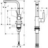 HANSGROHE 31161000 METRIS S 31161 Змішувач для Раковини Одноважільний Поворотний Виливши 120 ° Німеччина Купити HANSGROHE 31161000 METRIS S 31161 Змішувач для Раковини Одноважільний Поворотний Виливши 120 ° Німеччина в Києві vannaja.kiev.ua