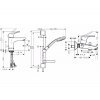 Купить Наборы Смесителей HANSGROHE 31642773 Focus 3 в 1 хром ( 31607000 + 27772000 + 31940000 ) Полный Комплект в Киеве vannaja.kiev.ua