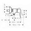 Hansgrohe 31680000 Metris 31680 Смеситель для Душа Однорычажный Купить Hansgrohe 31680000 Metris 31680 Смеситель для Душа Однорычажный в Киеве vannaja.kiev.ua