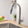 Купить Hansgrohe 31815000 Focus 31815 Смеситель для Кухни Выдвижной Излив Поворотный 150 ° 2 Вида Струи воды, хром в Киеве vannaja.kiev.ua