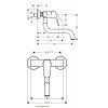 HANSGROHE 31825000 Focus 31825 Купить Настенный Смеситель для Кухни Купить HANSGROHE 31825000 Focus 31825 Купить Настенный Смеситель для Кухни в Киеве vannaja.kiev.ua