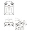 Змішувач для ванни HANSGROHE 31940 FOCUS E2 31940000 Європа Німеччина якість топ одноважільний, хром латунь Купити Змішувач для ванни HANSGROHE 31940 FOCUS E2 31940000 Європа Німеччина якість топ одноважільний, хром латунь в Києві vannaja.kiev.ua