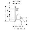 Hansgrohe 31945000 FOCUS E 2 31945 Змішувач для Ванни Прихованого Монтажу Хром Купити Hansgrohe 31945000 FOCUS E 2 31945 Змішувач для Ванни Прихованого Монтажу Хром в Києві vannaja.kiev.ua
