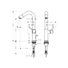 Hansgrohe 32055 Talis 32055000 Смеситель для раковины, поворотный излив 360 градусов, высота 250мм Германия Купить Hansgrohe 32055 Talis 32055000 Смеситель для раковины, поворотный излив 360 градусов, высота 250мм Германия в Киеве vannaja.kiev.ua