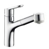 Купить Hansgrohe 32850000 Status 32850 Смеситель для Кухни с Выдвижным Душем Однорычажный цвет хром в Киеве vannaja.kiev.ua