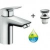 Hansgrohe 71107000 Logis 71107 Змішувач для Раковини 100 Одноважільний з донним клапаном Push-Open хром Купити Hansgrohe 71107000 Logis 71107 Змішувач для Раковини 100 Одноважільний з донним клапаном Push-Open хром в Києві vannaja.kiev.ua