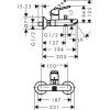 Hansgrohe 71400000 Logis 71400 Змішувач для Ванни з виливом одноважільний кран Колір - Хром Купити Hansgrohe 71400000 Logis 71400 Змішувач для Ванни з виливом одноважільний кран Колір - Хром в Києві vannaja.kiev.ua
