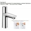 Купить Hansgrohe 71750000 Talis Select E 71750 Смеситель для Раковины 110 с Донным Клапаном в Киеве vannaja.kiev.ua