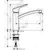 Смеситель для кухни Hansgrohe 71839000 Logis 71839000 Кран Кухонный Купить Смеситель для кухни Hansgrohe 71839000 Logis 71839000 Кран Кухонный в Киеве vannaja.kiev.ua
