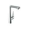 Купить Hansgrohe 72820000 Talis Select S 72820 Смеситель для Кухни Однорычажный смеситель для Кухни с Поворотным Изливом с Кнопкой Управления Цвет Хром в Киеве vannaja.kiev.ua