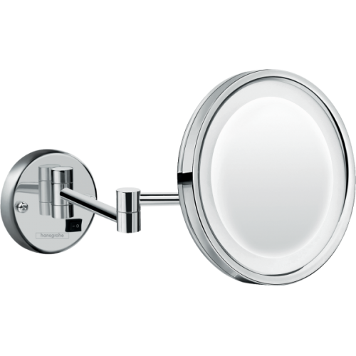 Купить Косметическое зеркало с подсветкой Hansgrohe 73560000 Logis Universal 73560 LED в Киеве vannaja.kiev.ua