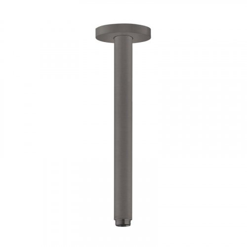 Купить Душевой кронштейн Hansgrohe 30см Brushed Black (27389340) в Киеве vannaja.kiev.ua
