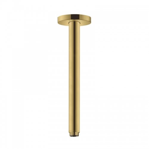 Купить Душевой кронштейн Hansgrohe 30см Polished Gold Optic (27389990) в Киеве vannaja.kiev.ua