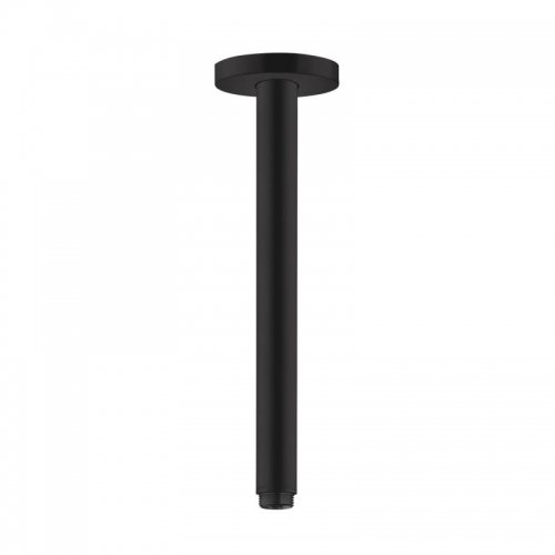 Купить Душевой кронштейн Hansgrohe 30см Matt Black (27389670) в Киеве vannaja.kiev.ua