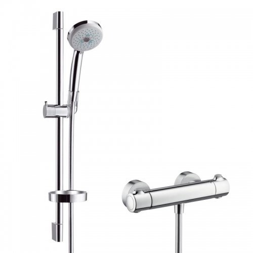 Купить Душевой комплект Hansgrohe Croma 100/Ecostat 1001 SL (27086000) в Киеве vannaja.kiev.ua