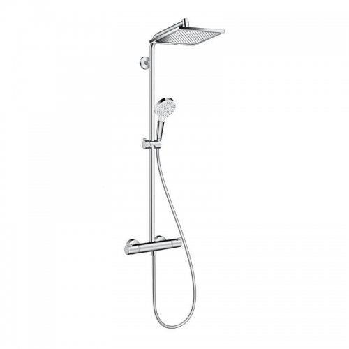Купити Душова система Hansgrohe Crometta Е 240 1jet Showerpipe 27281000 в Києві vannaja.kiev.ua