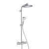 Купити Душова система Hansgrohe Crometta S 240 1jet Showerpipe EcoSmart (27268000) в Києві vannaja.kiev.ua