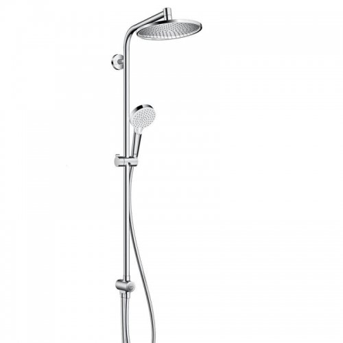 Купить Душевая система Hansgrohe Crometta S 240 1jet Showerpipe Reno 27270000 в Киеве vannaja.kiev.ua
