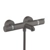 Купить Термостатический смеситель для ванны Hansgrohe Ecostat Comfort Brushed Black (13114340) Черный глянцевый в Киеве vannaja.kiev.ua